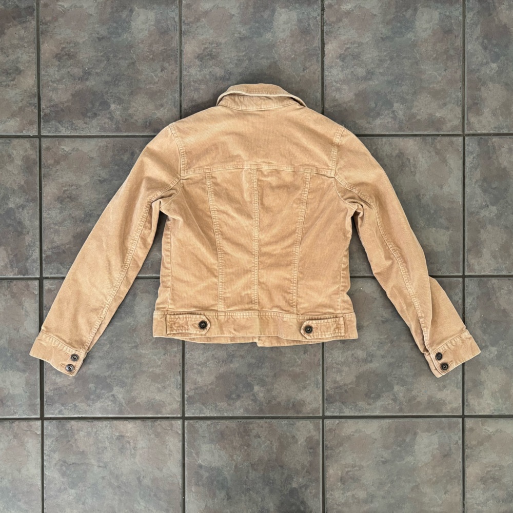 St.‎ John's Corduroy Bay Tan Jean Jacket - Picture 3 of 5